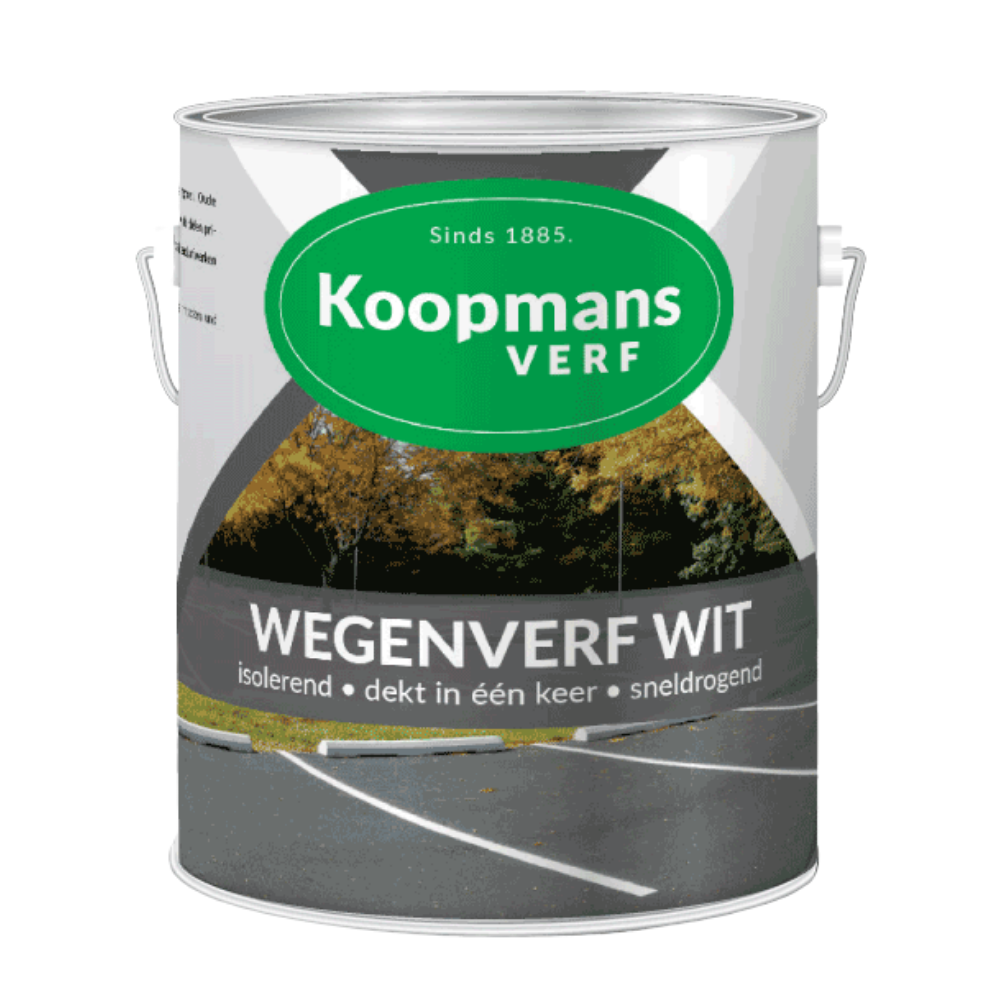 Koopmans Wegenverf Wit