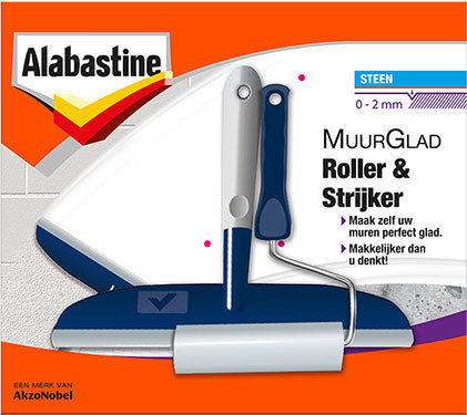Alabastine Muurglad Roller + strijker