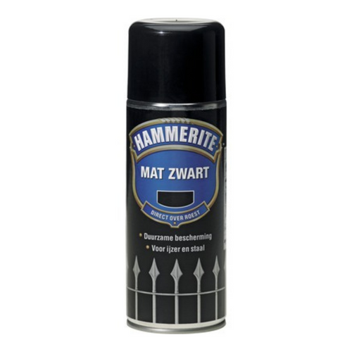 Hammerite Mat Zwart Spuitbus
