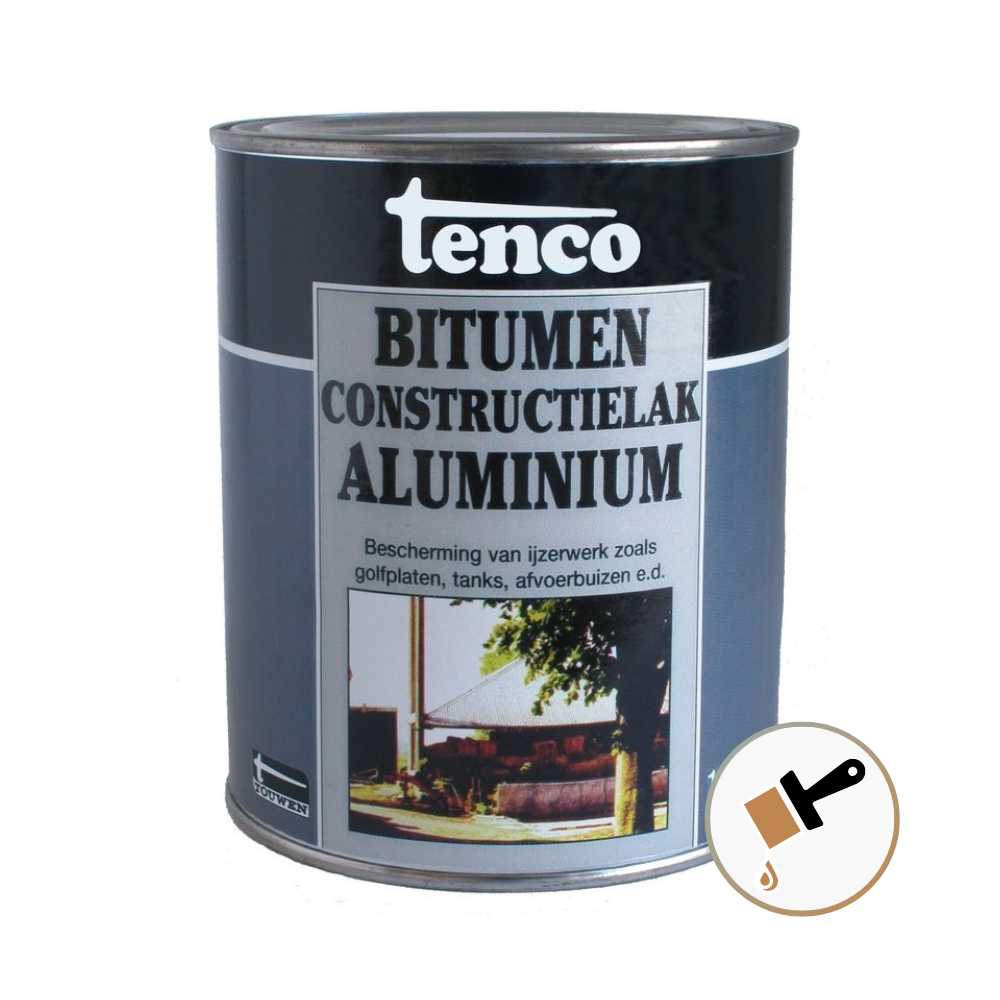 Tenco Bitumen Constructielak Aluminium