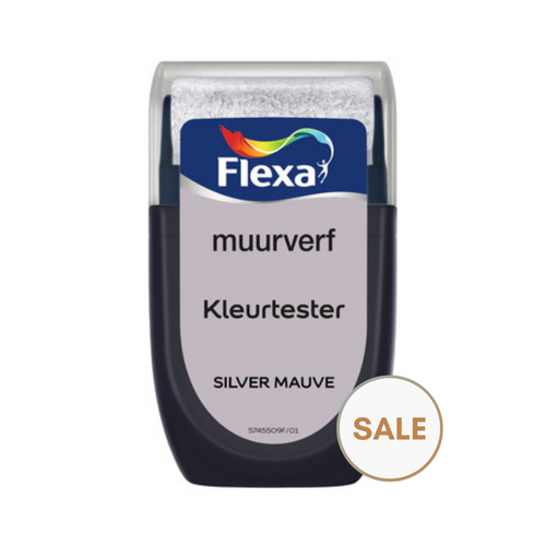 Flexa Muurverf Kleurtester Silver Mauve