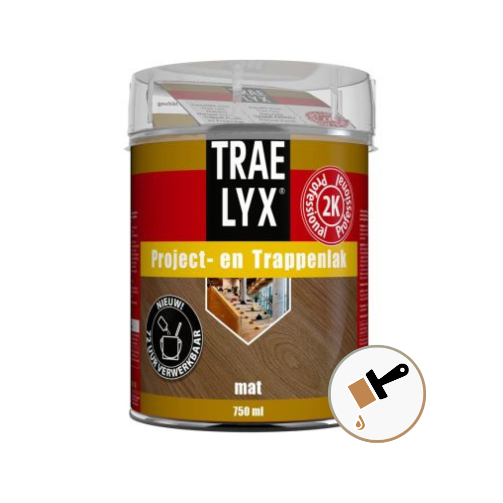 Trae-Lyx Project- en Trappenlak Mat