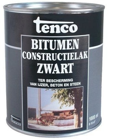 Tenco Bitumen Constructielak Zwart